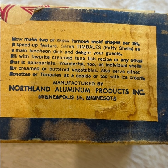 Vintage Nordic Ware Double Rosette & Timbale Iron - Picture 7 of 10
